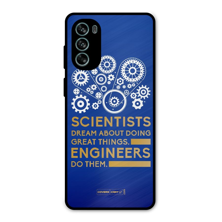 Engineer Metal Back Case for Moto G62