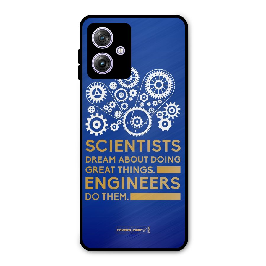 Engineer Metal Back Case for Moto G64