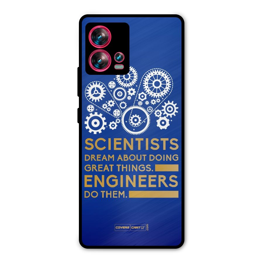 Engineer Metal Back Case for Motorola Edge 30 Fusion