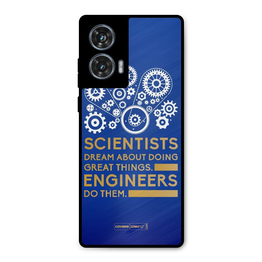 Engineer Metal Back Case for Motorola Edge 50 Fusion