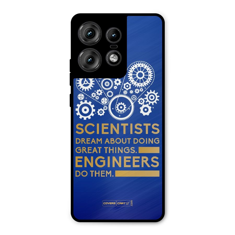 Engineer Metal Back Case for Motorola Edge 50 Pro