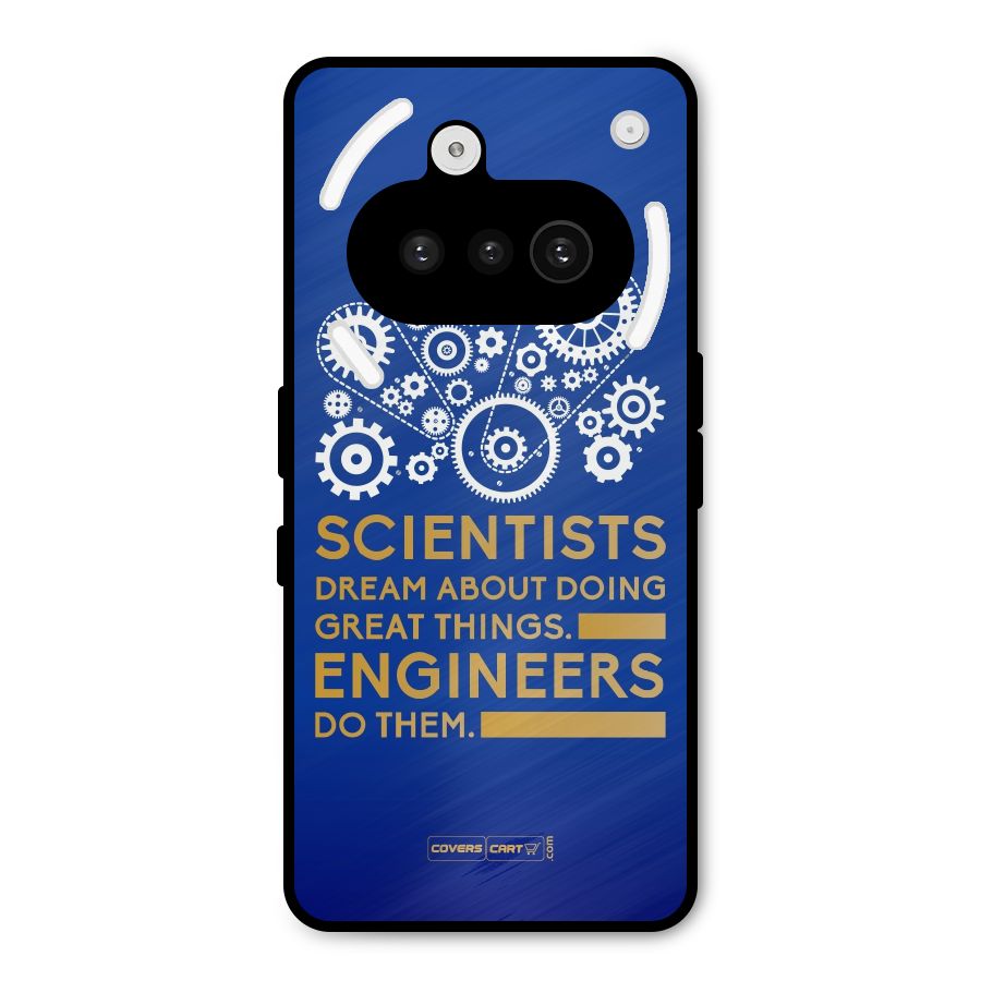 Engineer Metal Back Case for Nothing Phone 3a
