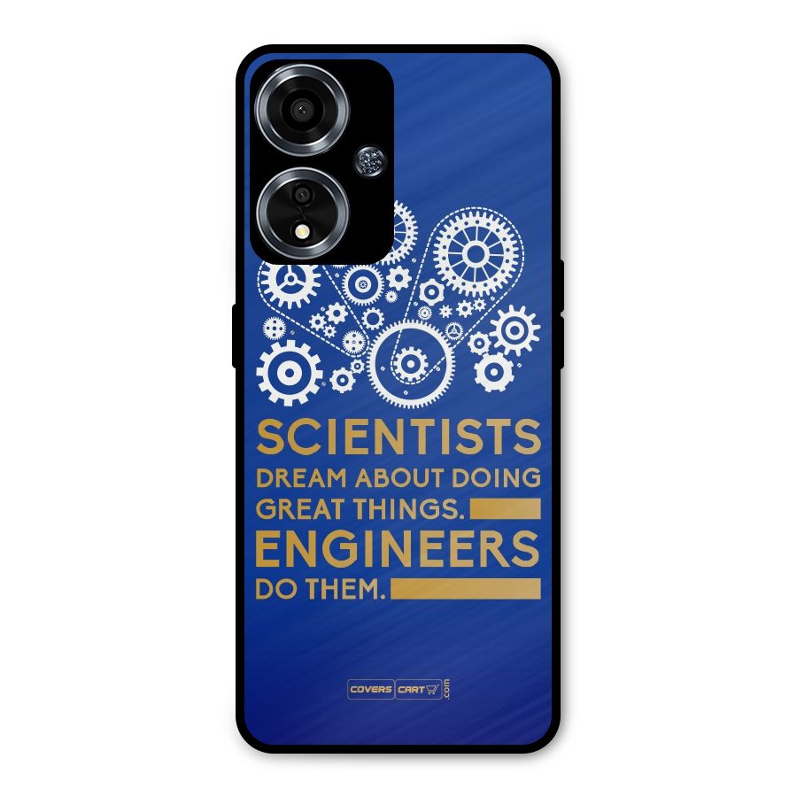 Engineer Metal Back Case for Oppo A59
