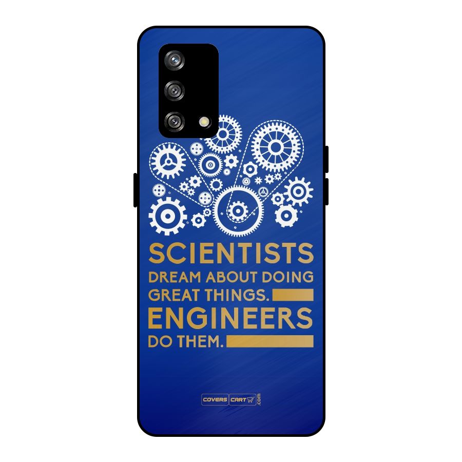 Engineer Metal Back Case for Oppo F19