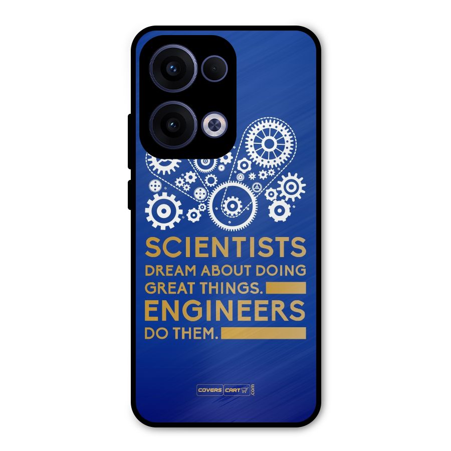 Engineer Metal Back Case for Oppo Reno13