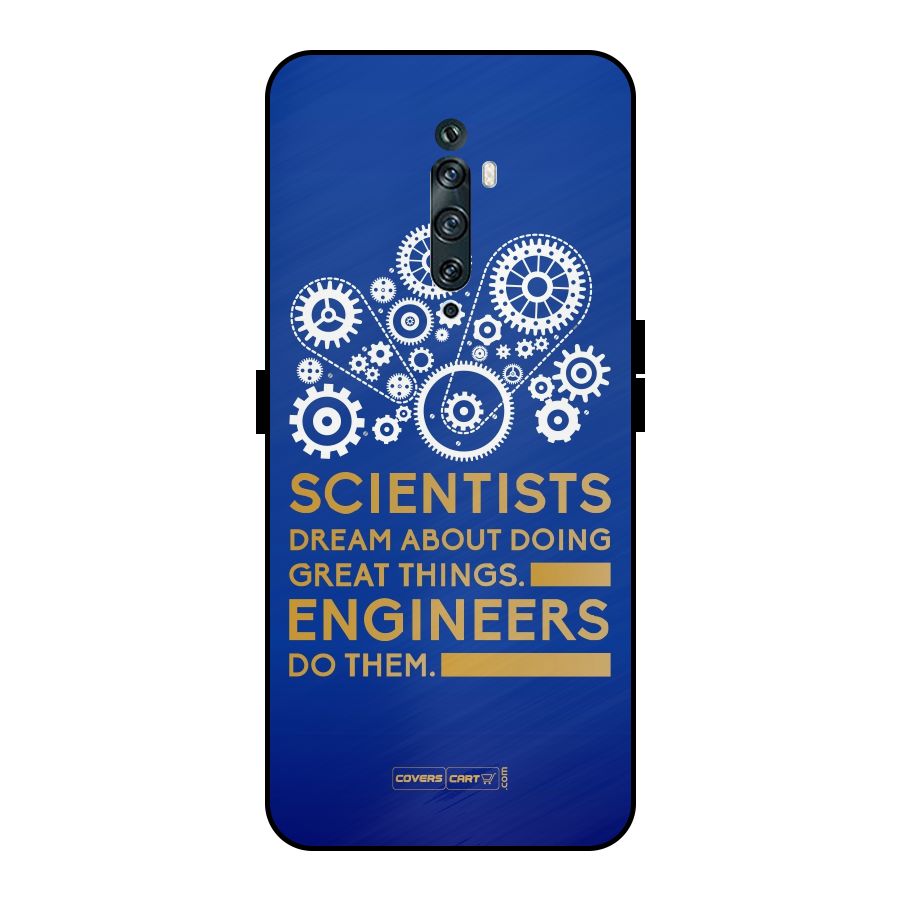 Engineer Metal Back Case for Oppo Reno2 Z