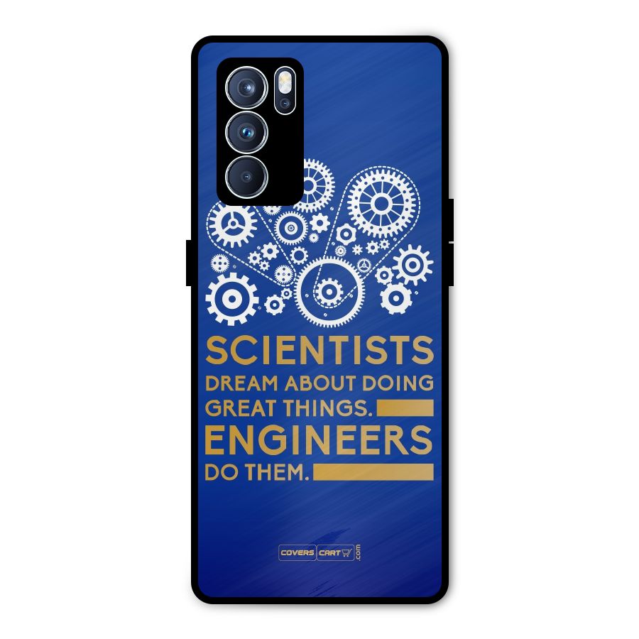 Engineer Metal Back Case for Oppo Reno6 Pro 5G