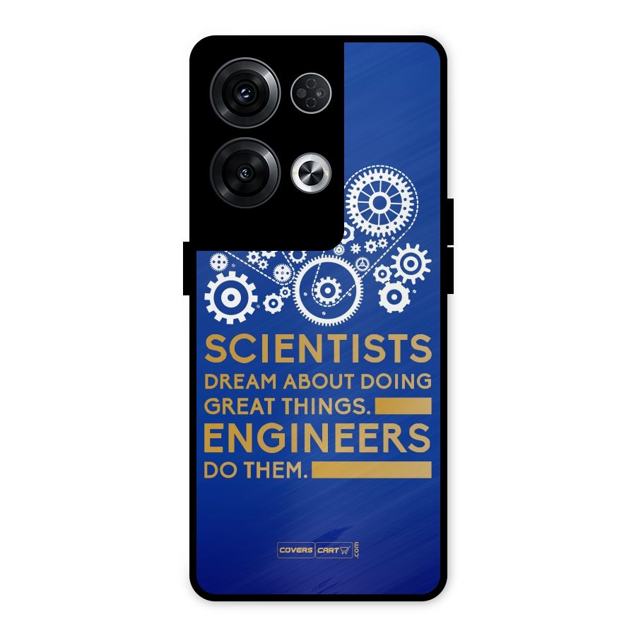 Engineer Metal Back Case for Oppo Reno8 Pro 5G