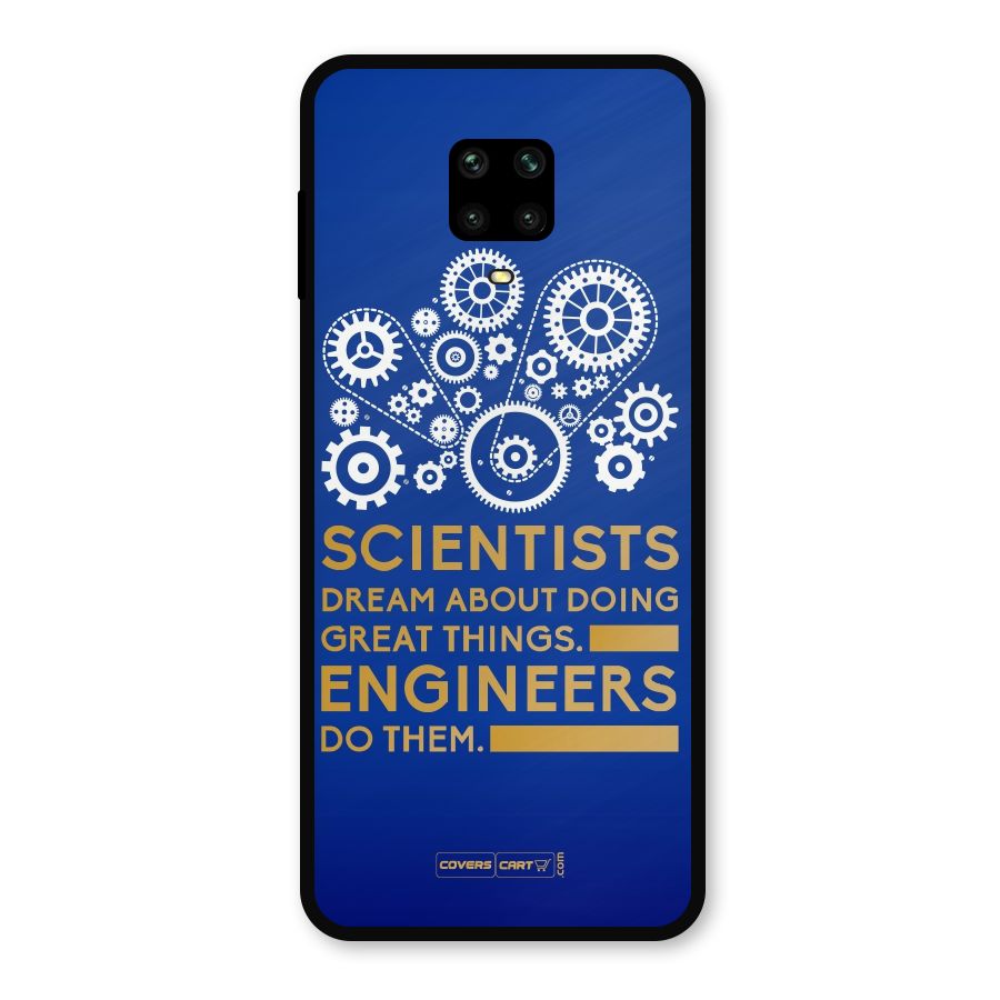 Engineer Metal Back Case for Poco M2