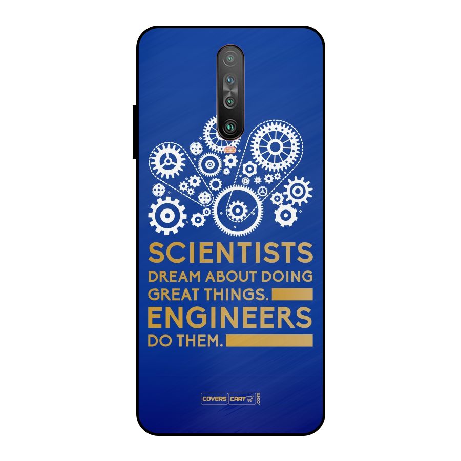 Engineer Metal Back Case for Poco X2