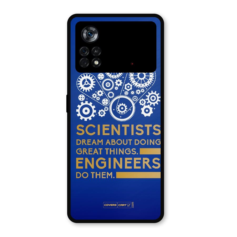 Engineer Metal Back Case for Poco X4 Pro 5G