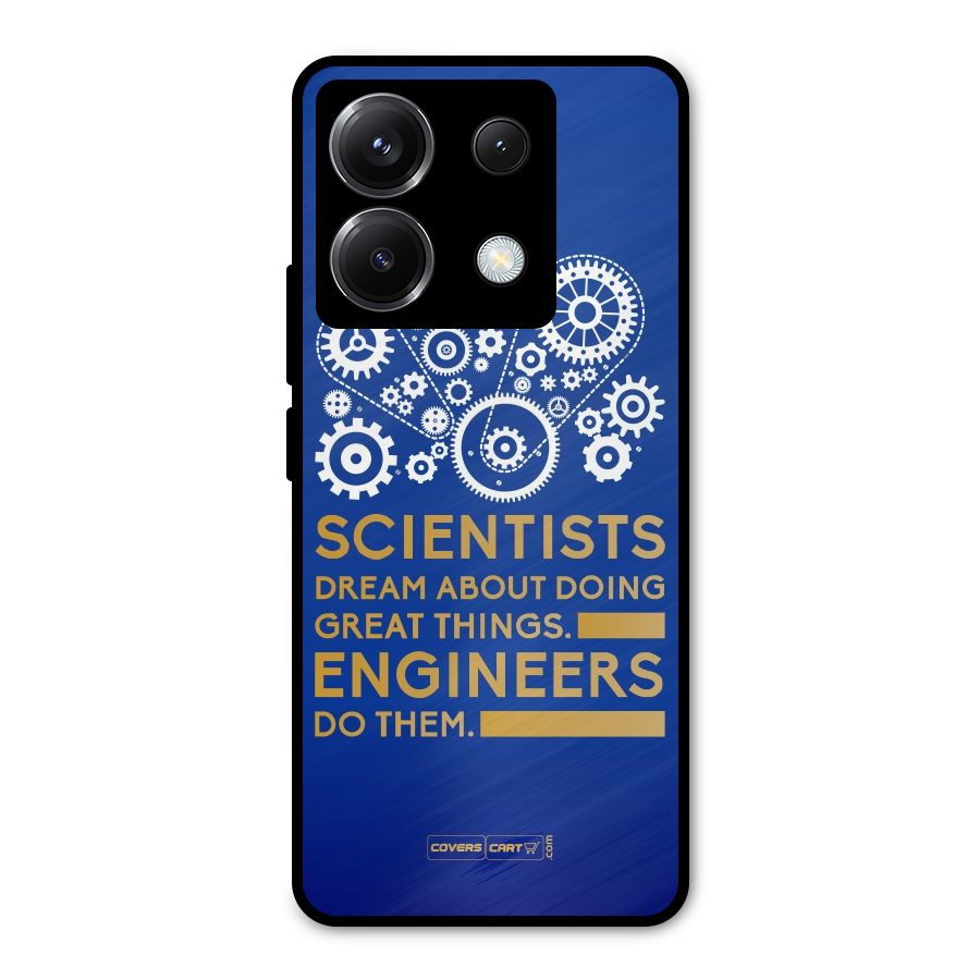 Engineer Metal Back Case for Poco X6