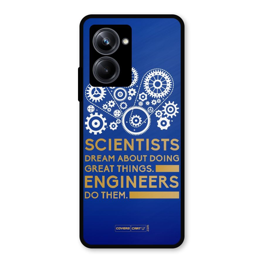Engineer Metal Back Case for Realme 10 Pro