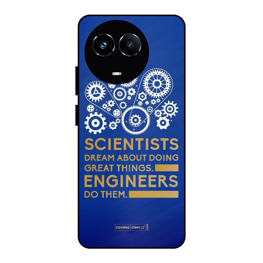 Engineer Metal Back Case for Realme 11X