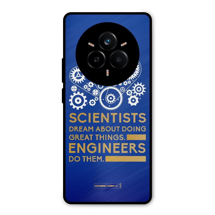Engineer Metal Back Case for Realme 14 Pro