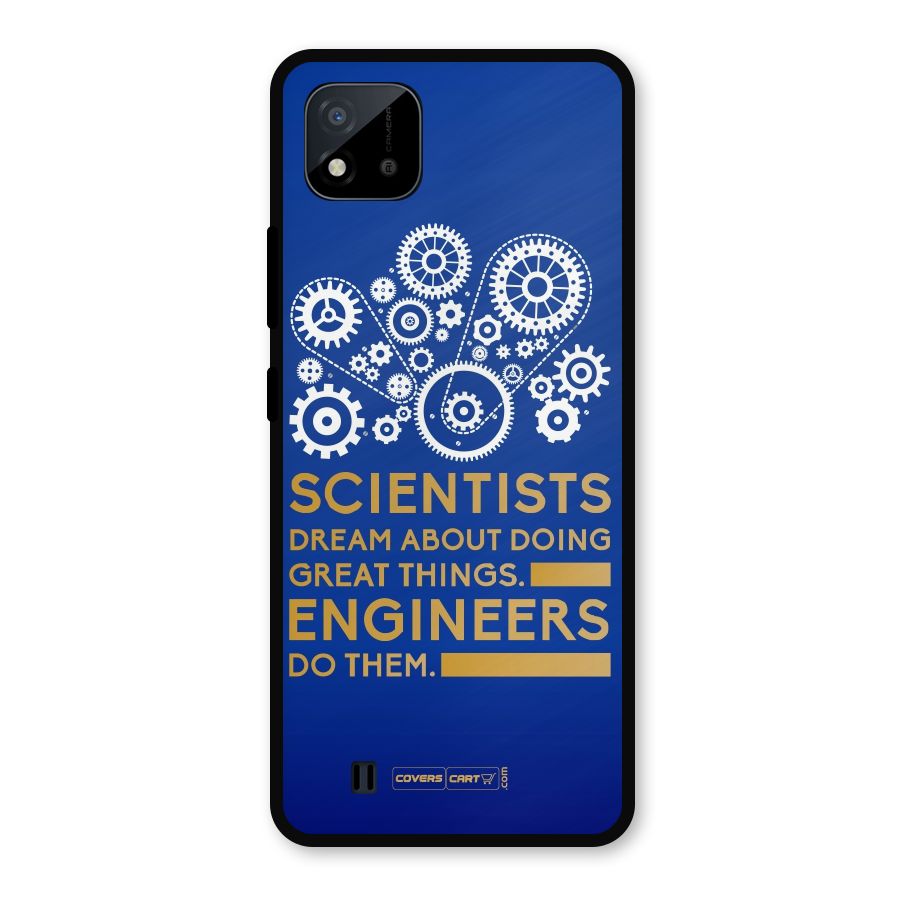 Engineer Metal Back Case for Realme C11 2021