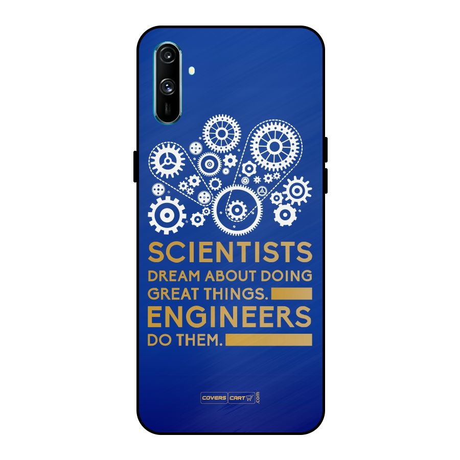 Engineer Metal Back Case for Realme C3