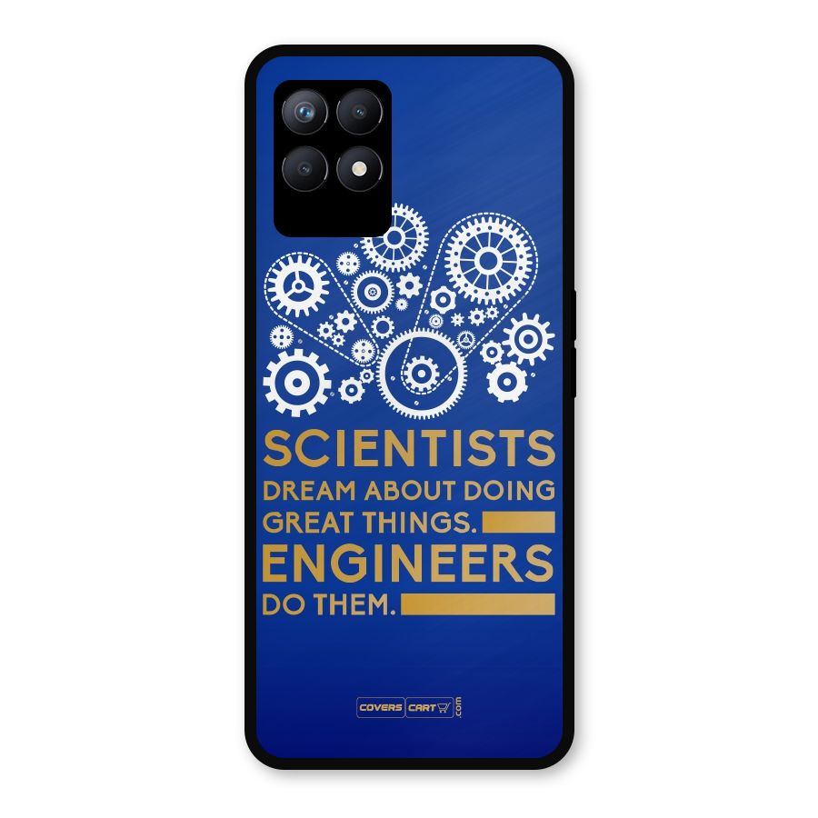 Engineer Metal Back Case for Realme Narzo 50