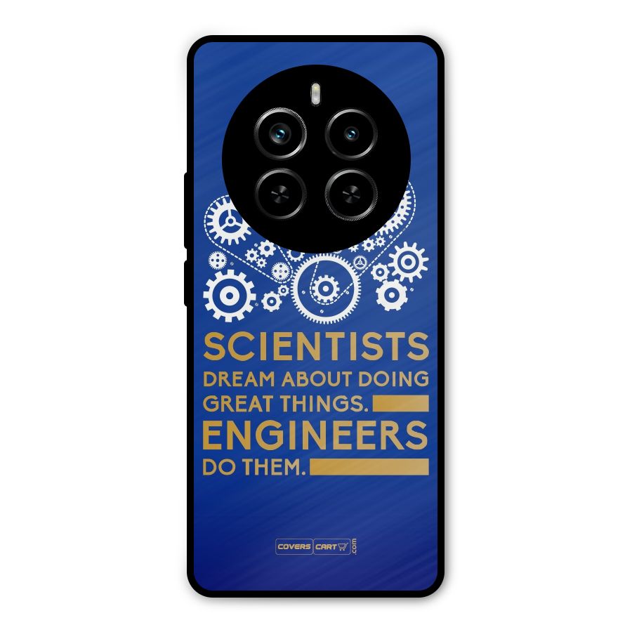 Engineer Metal Back Case for Realme P1 Pro