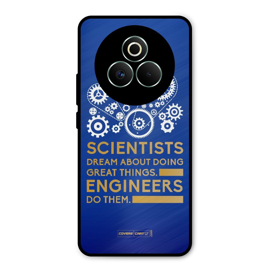 Engineer Metal Back Case for Realme P3 Pro
