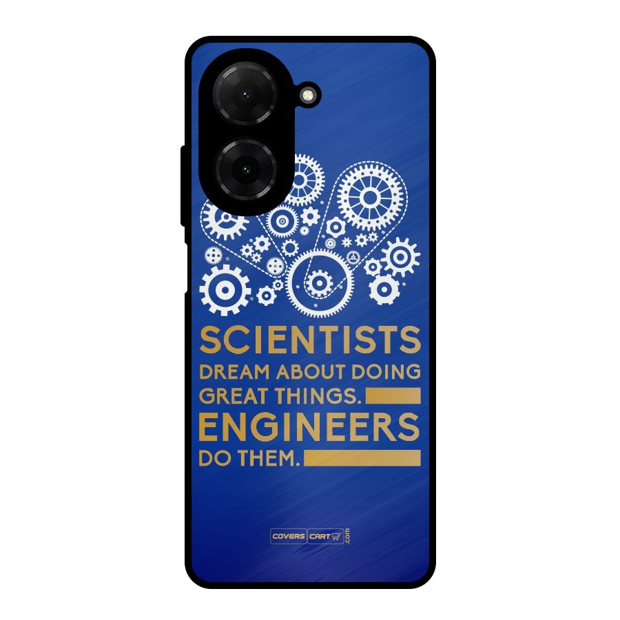 Engineer Metal Back Case for Redmi A5 4G
