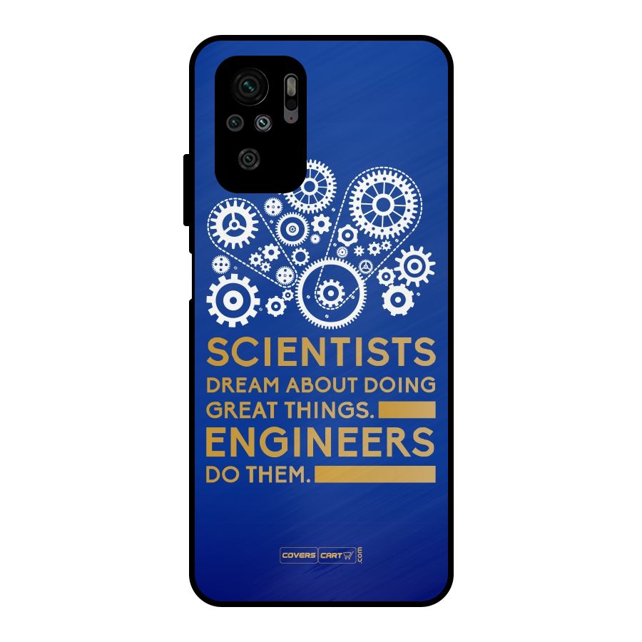 Engineer Metal Back Case for Redmi Note 10S
