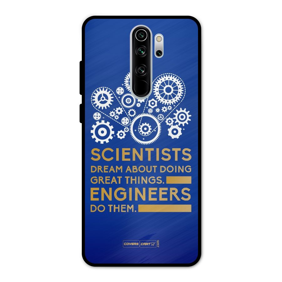 Engineer Metal Back Case for Redmi Note 8 Pro