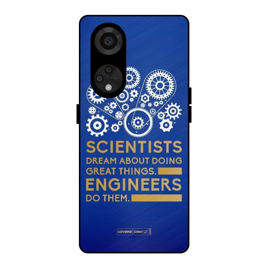 Engineer Metal Back Case for Reno8 T 5G