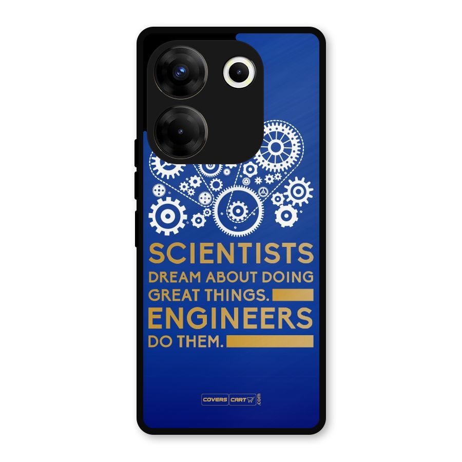 Engineer Metal Back Case for Tecno Camon 20