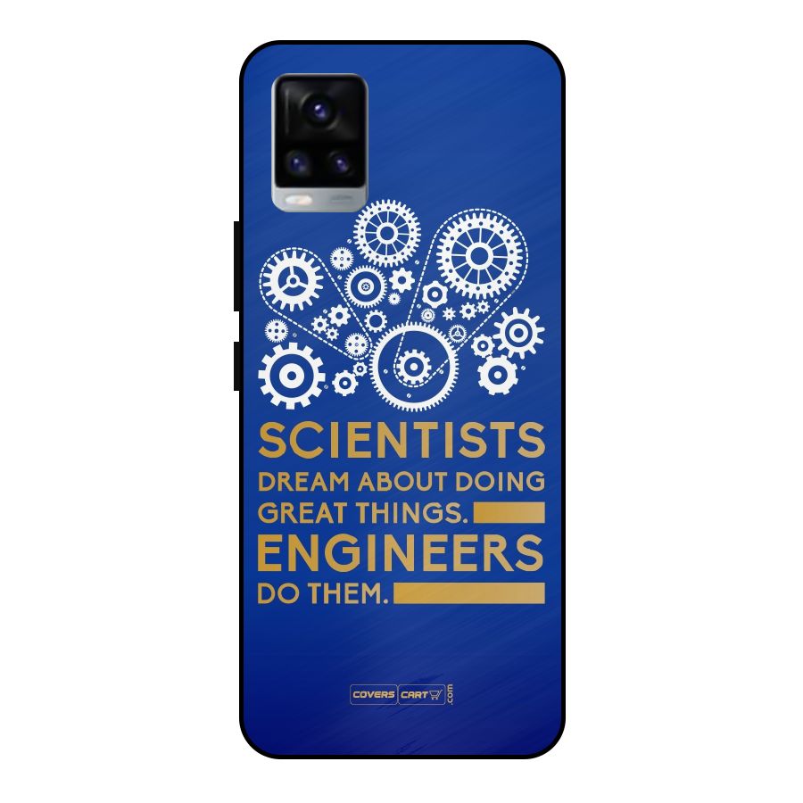 Engineer Metal Back Case for Vivo V20 2021