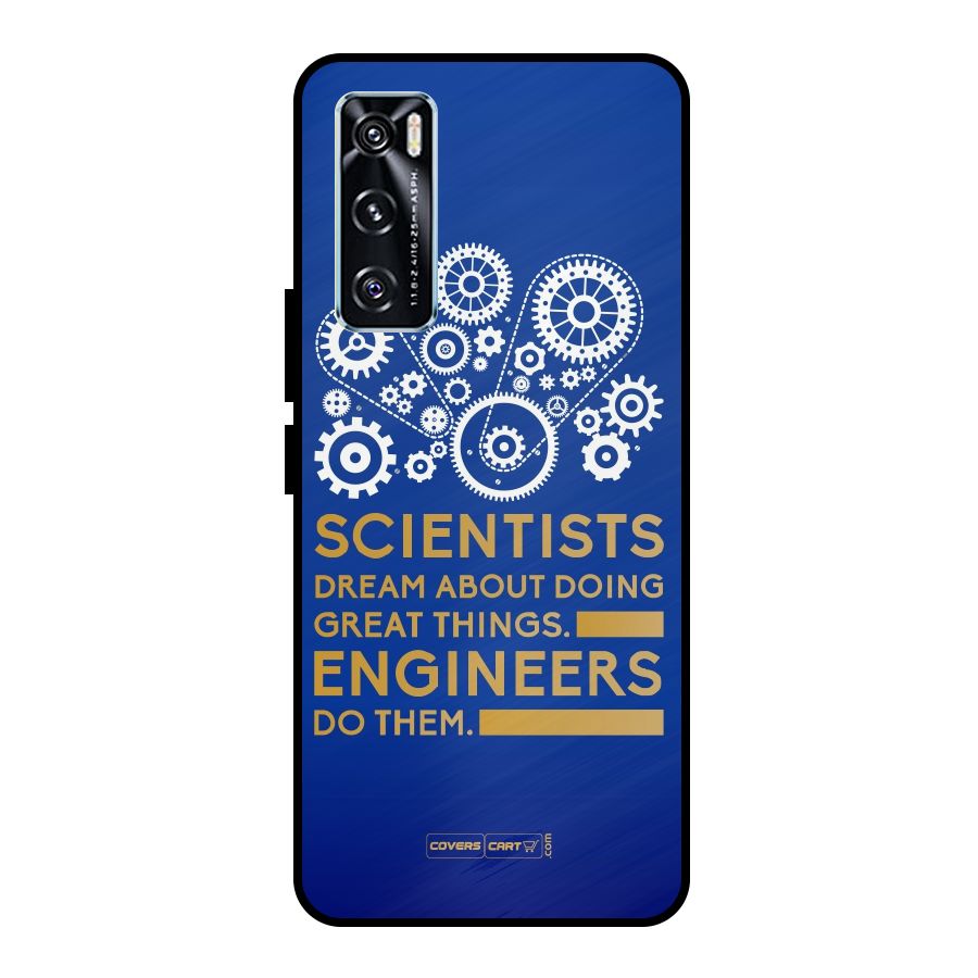 Engineer Metal Back Case for Vivo V20 SE