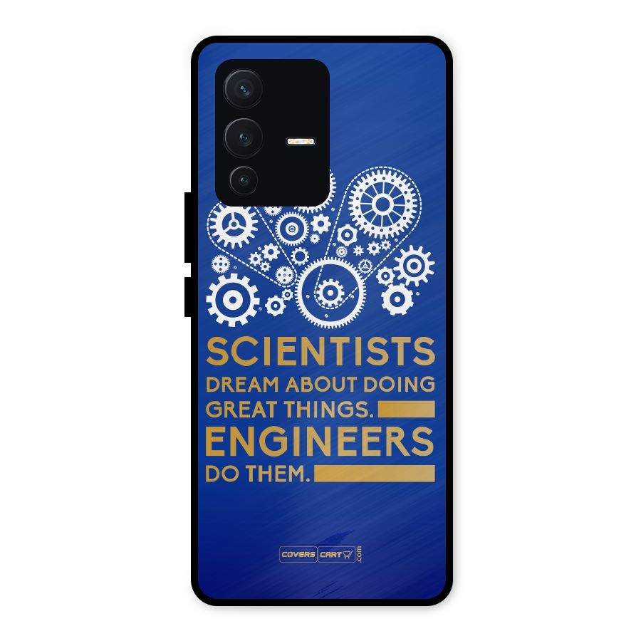 Engineer Metal Back Case for Vivo V23 5G
