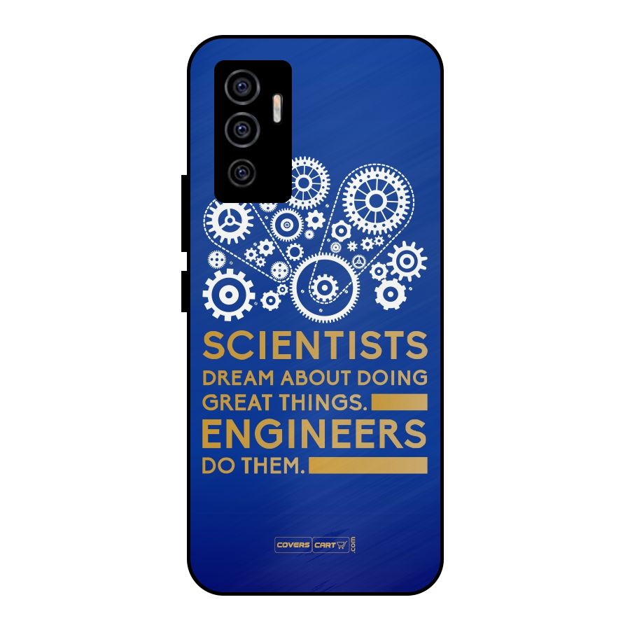 Engineer Metal Back Case for Vivo V23e