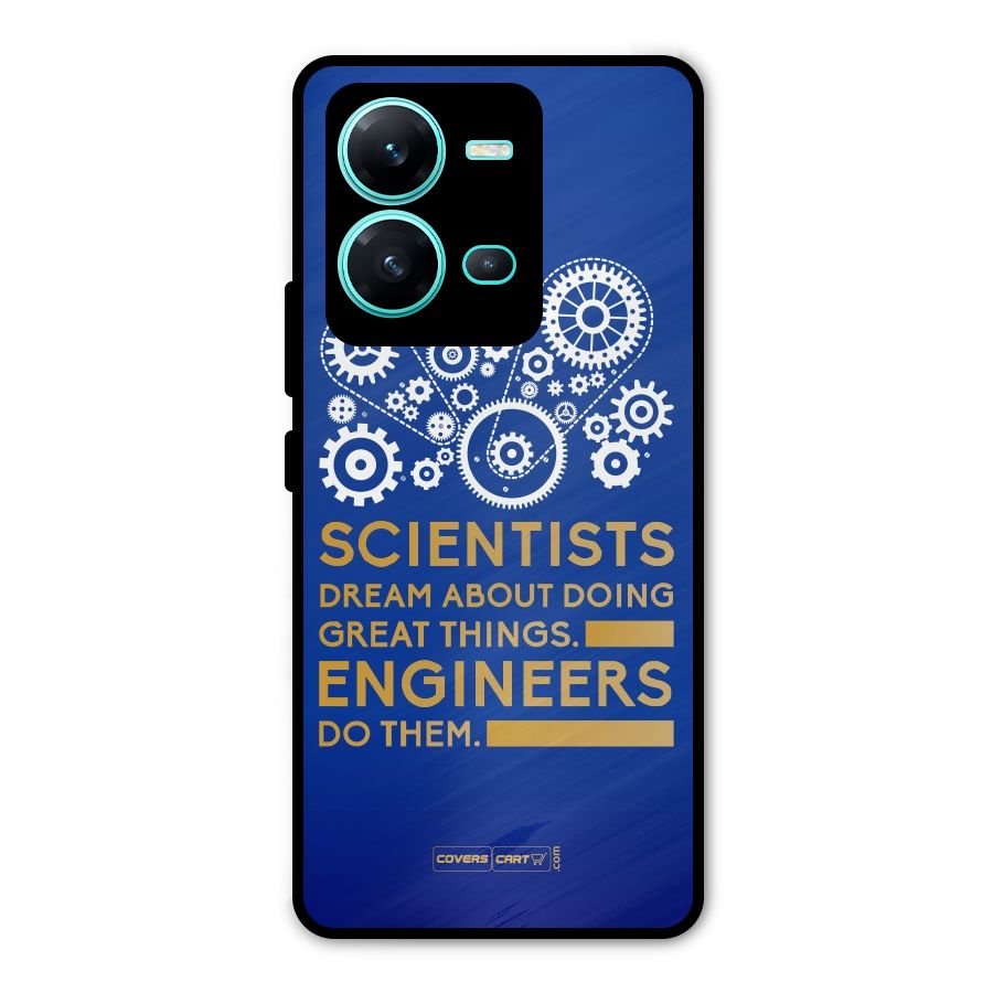 Engineer Metal Back Case for Vivo V25