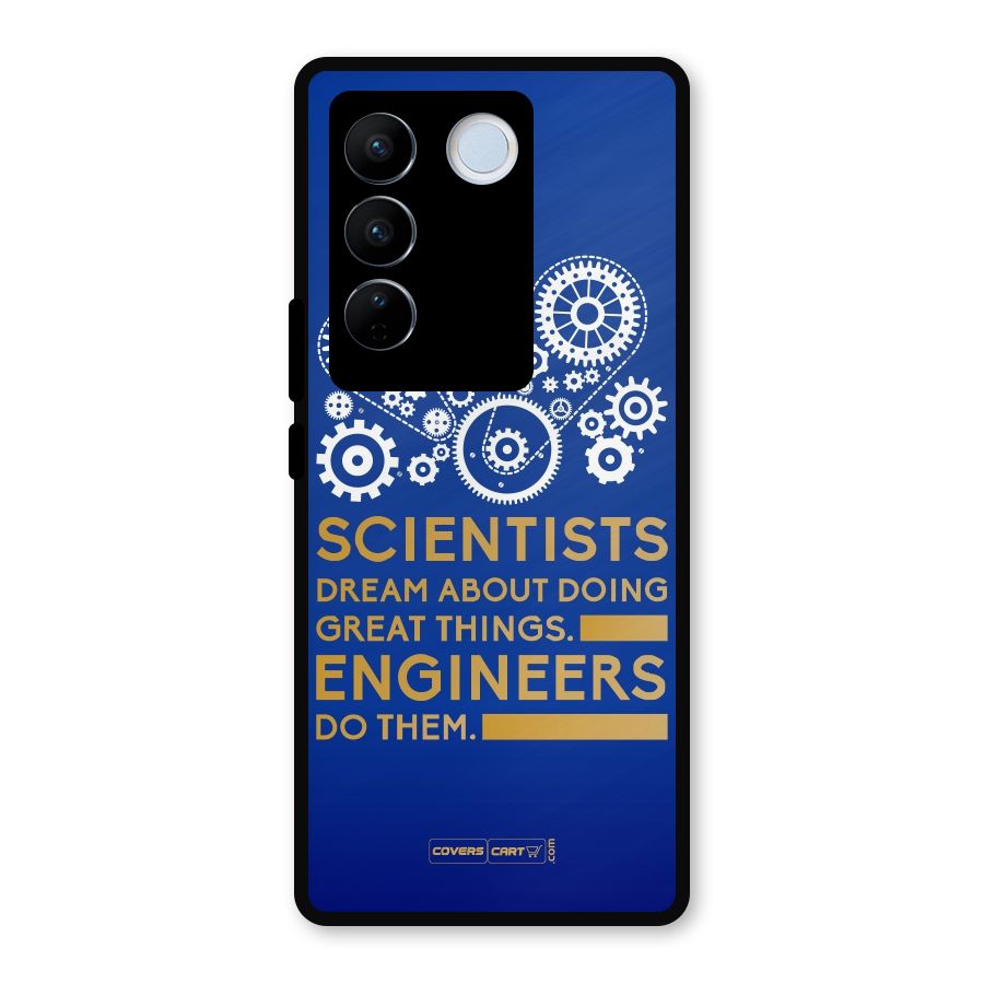 Engineer Metal Back Case for Vivo V27