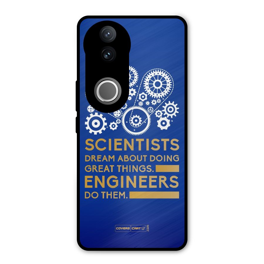 Engineer Metal Back Case for Vivo V50e
