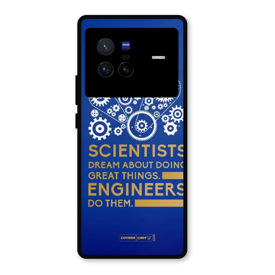 Engineer Metal Back Case for Vivo X80