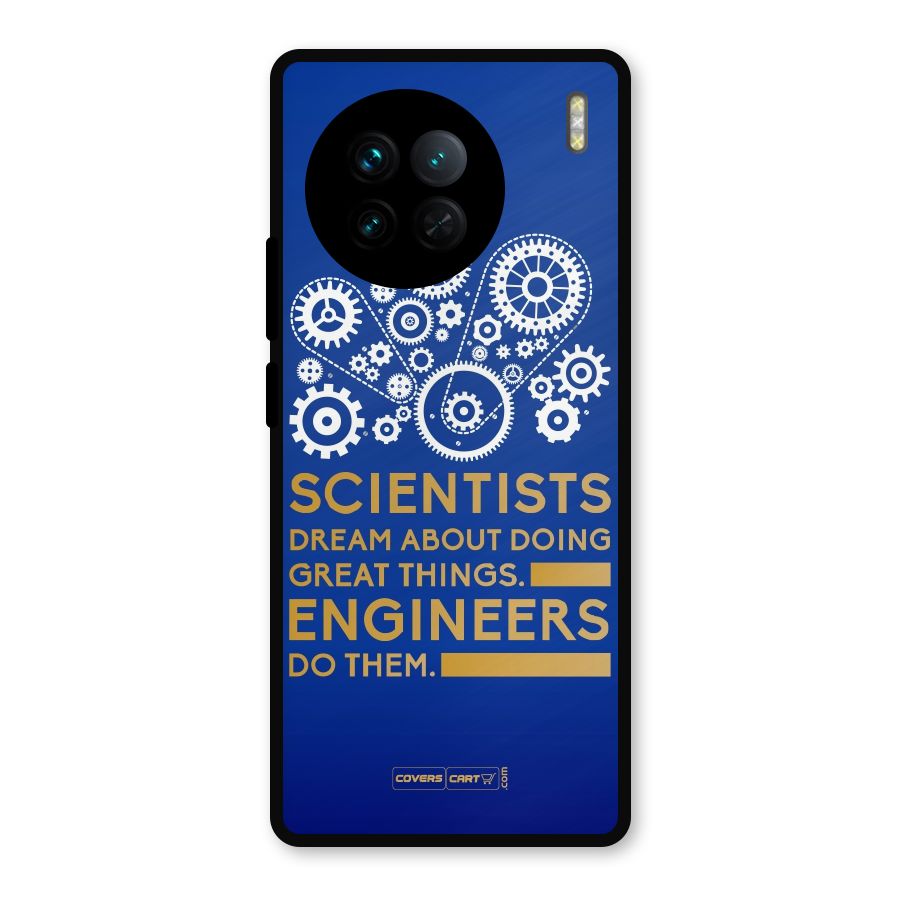 Engineer Metal Back Case for Vivo X90