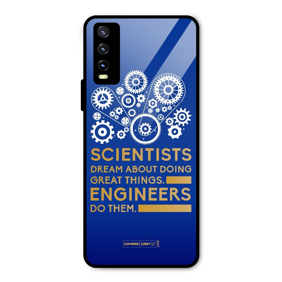 Engineer Metal Back Case for Vivo Y20g