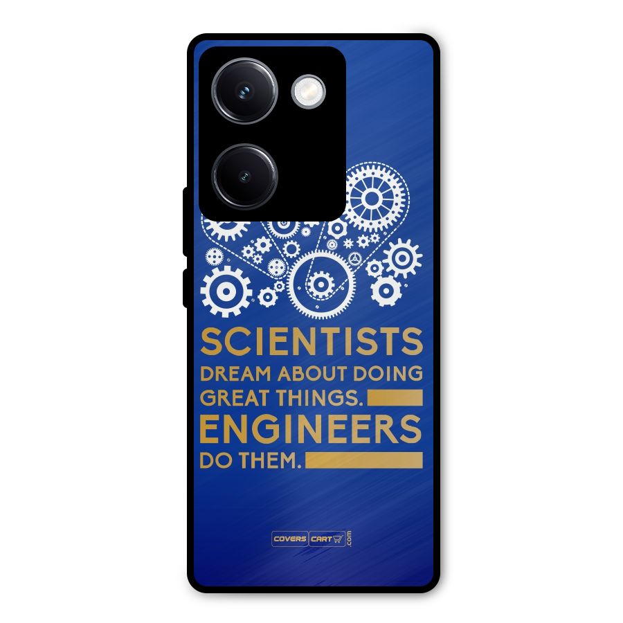 Engineer Metal Back Case for Vivo Y300 Plus