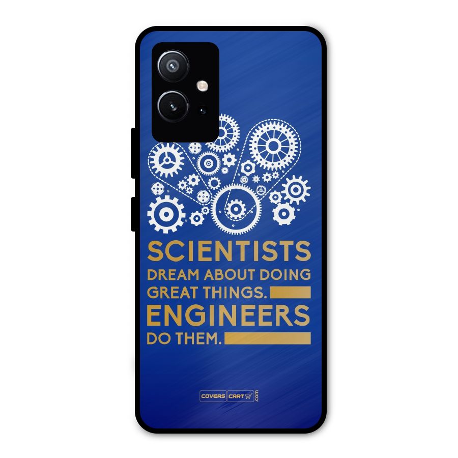 Engineer Metal Back Case for Vivo Y75 5G