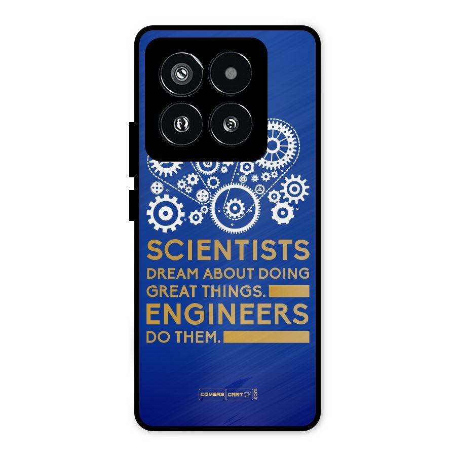 Engineer Metal Back Case for Xiaomi 14 Pro