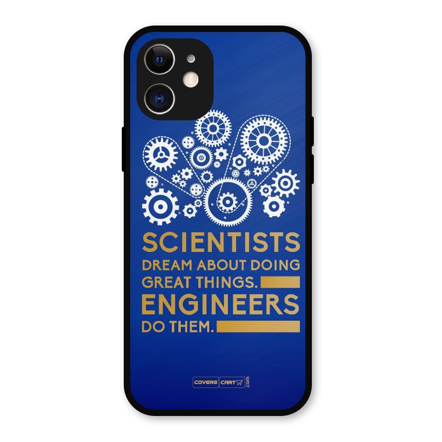 Engineer Metal Back Case for iPhone 12