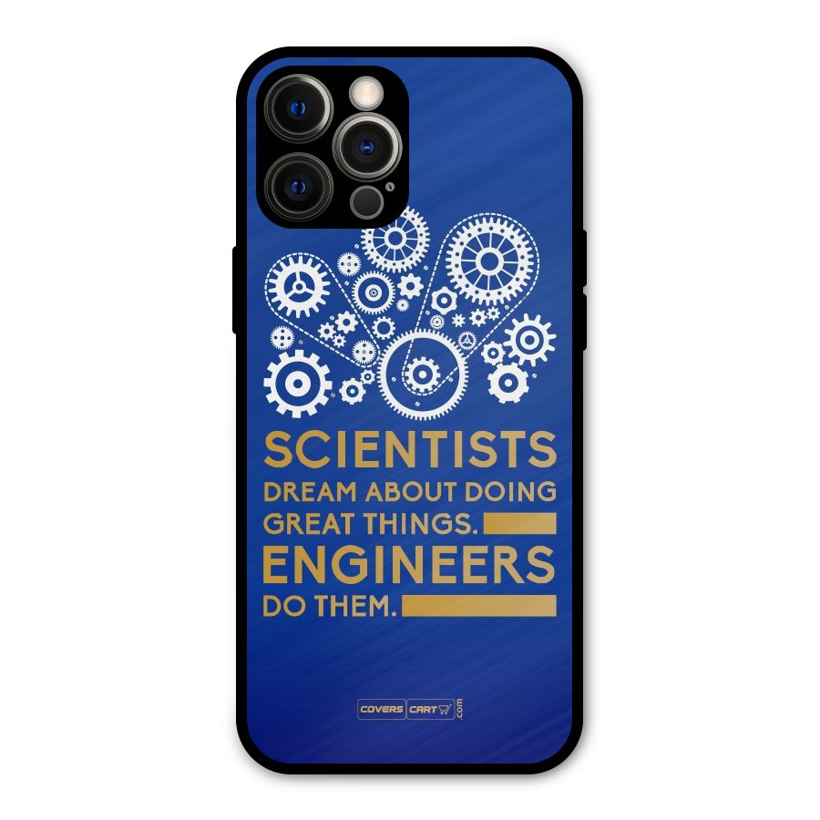 Engineer Metal Back Case for iPhone 12 Pro Max