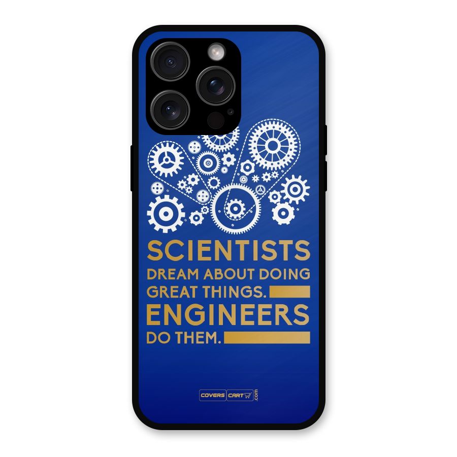 Engineer Metal Back Case for iPhone 15 Pro Max