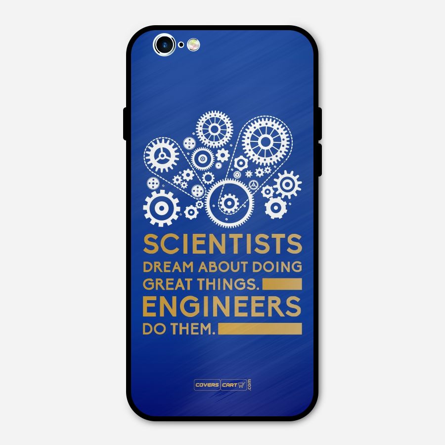 Engineer Metal Back Case for iPhone 6 6s