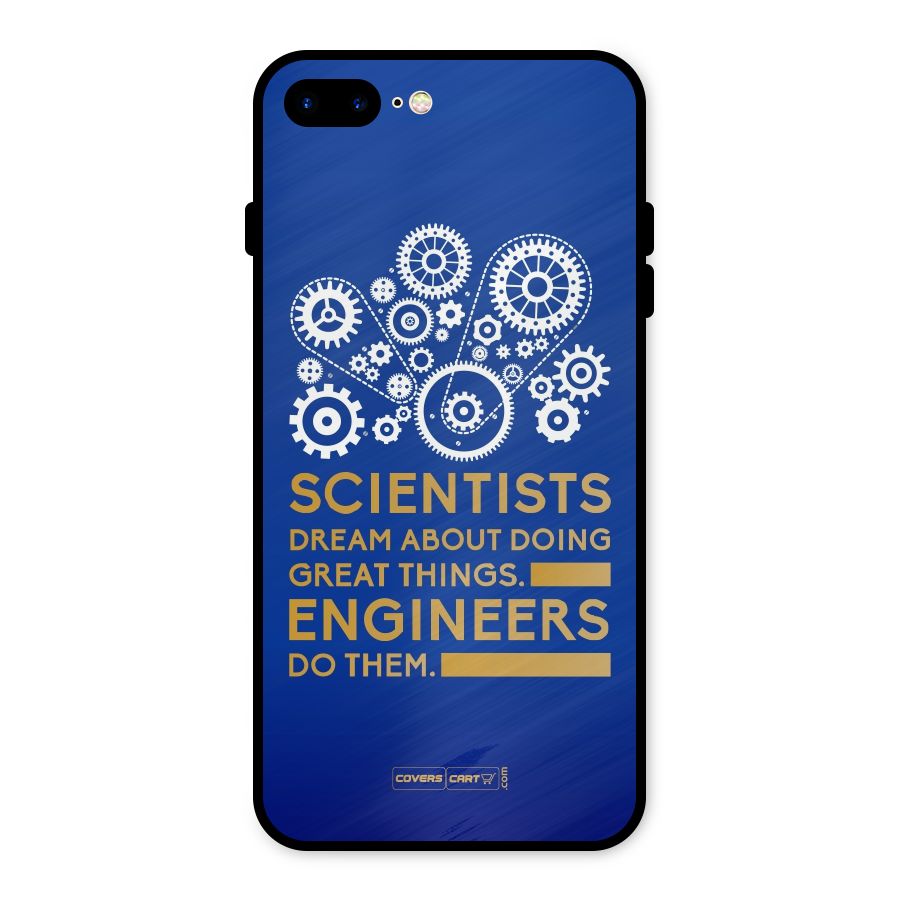 Engineer Metal Back Case for iPhone 8 Plus