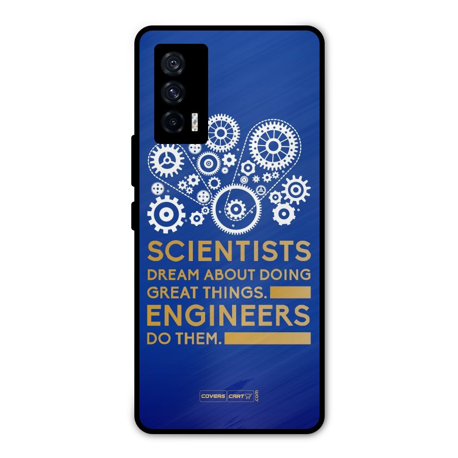 Engineer Metal Back Case for iQOO 7 5G