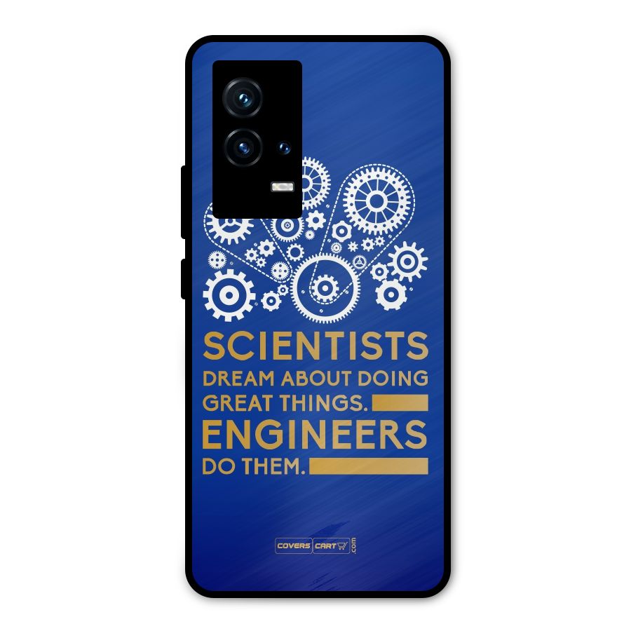 Engineer Metal Back Case for iQOO 9 5G