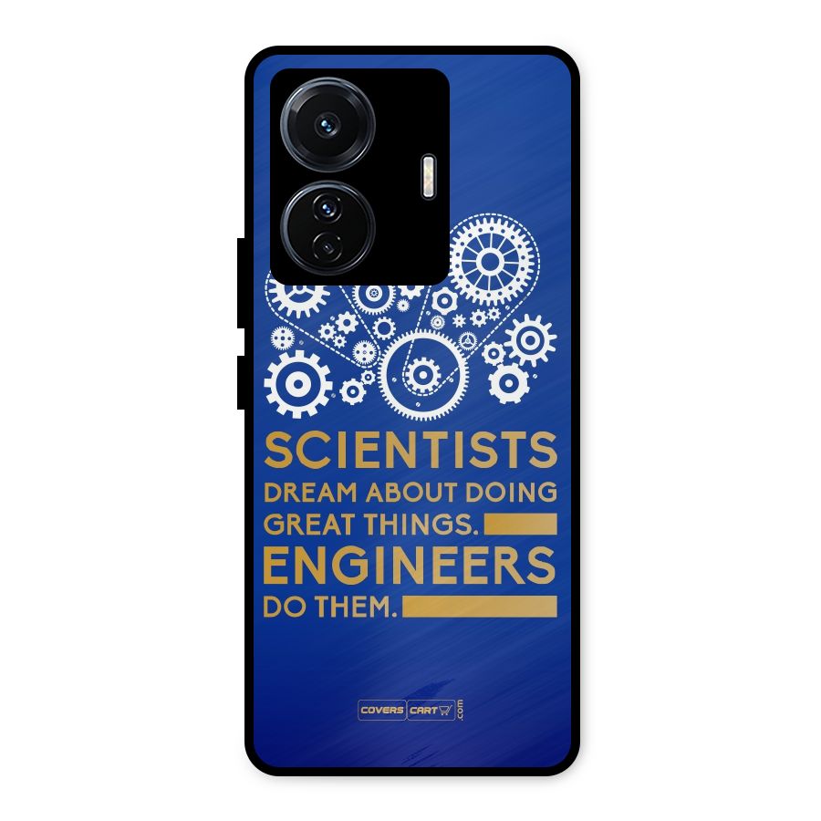 Engineer Metal Back Case for iQOO Z6